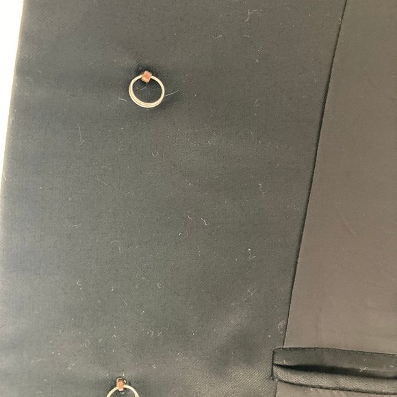 Custom-Tailored Black & White Pinstripe Men's Blazer – Bespoke Suit Jacket - Picture 11 of 13